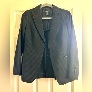 Classic Navy Brooks Brothers Suit, Size 2P, Pencil Skirt, Like New
